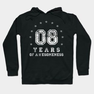 Vintage 8 years of awesomeness Hoodie